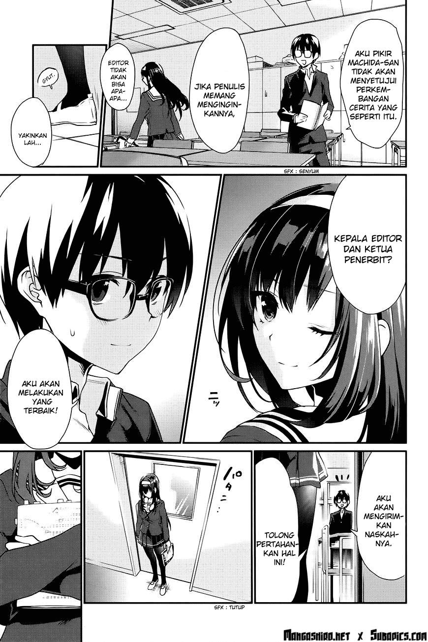 Saenai Heroine no Sodatekata: Koisuru Metronome Chapter 06 Gambar 35