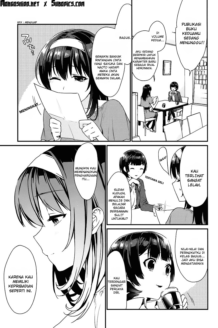 Saenai Heroine no Sodatekata: Koisuru Metronome Chapter 07 Gambar 8
