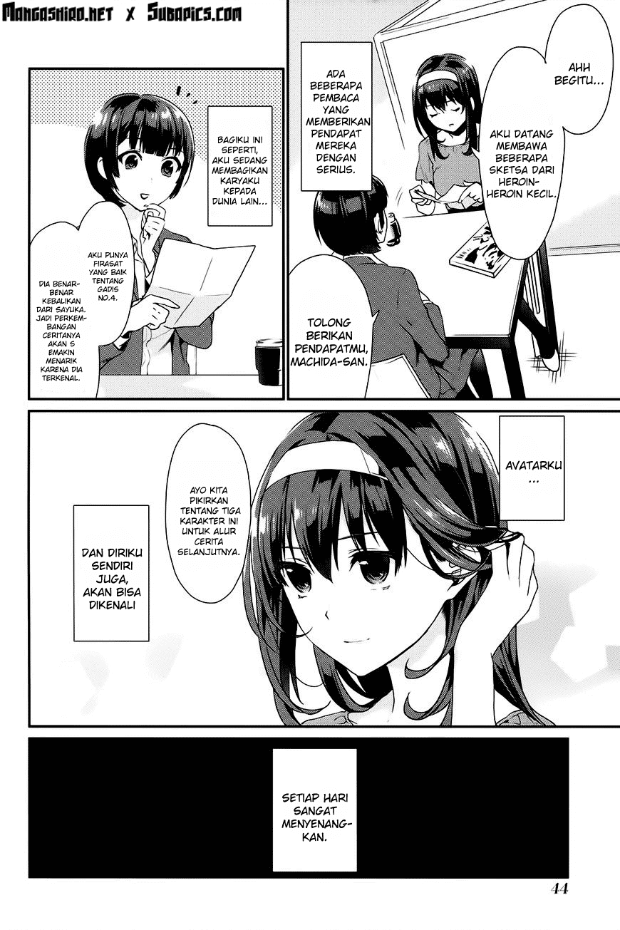 Saenai Heroine no Sodatekata: Koisuru Metronome Chapter 07 Gambar 9
