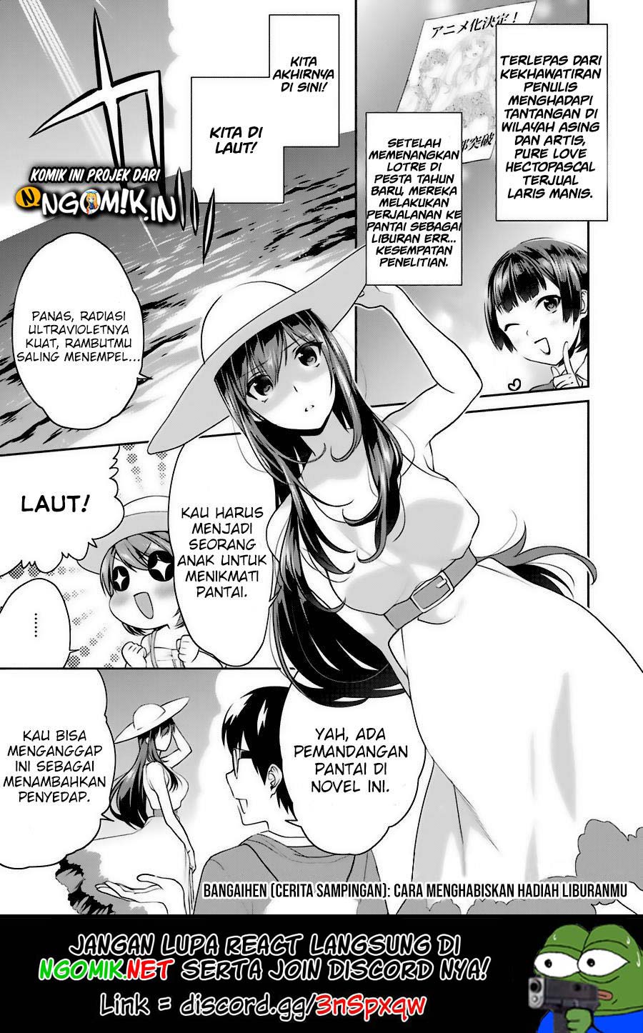 Saenai Heroine no Sodatekata: Koisuru Metronome Chapter 31.6 Gambar 2