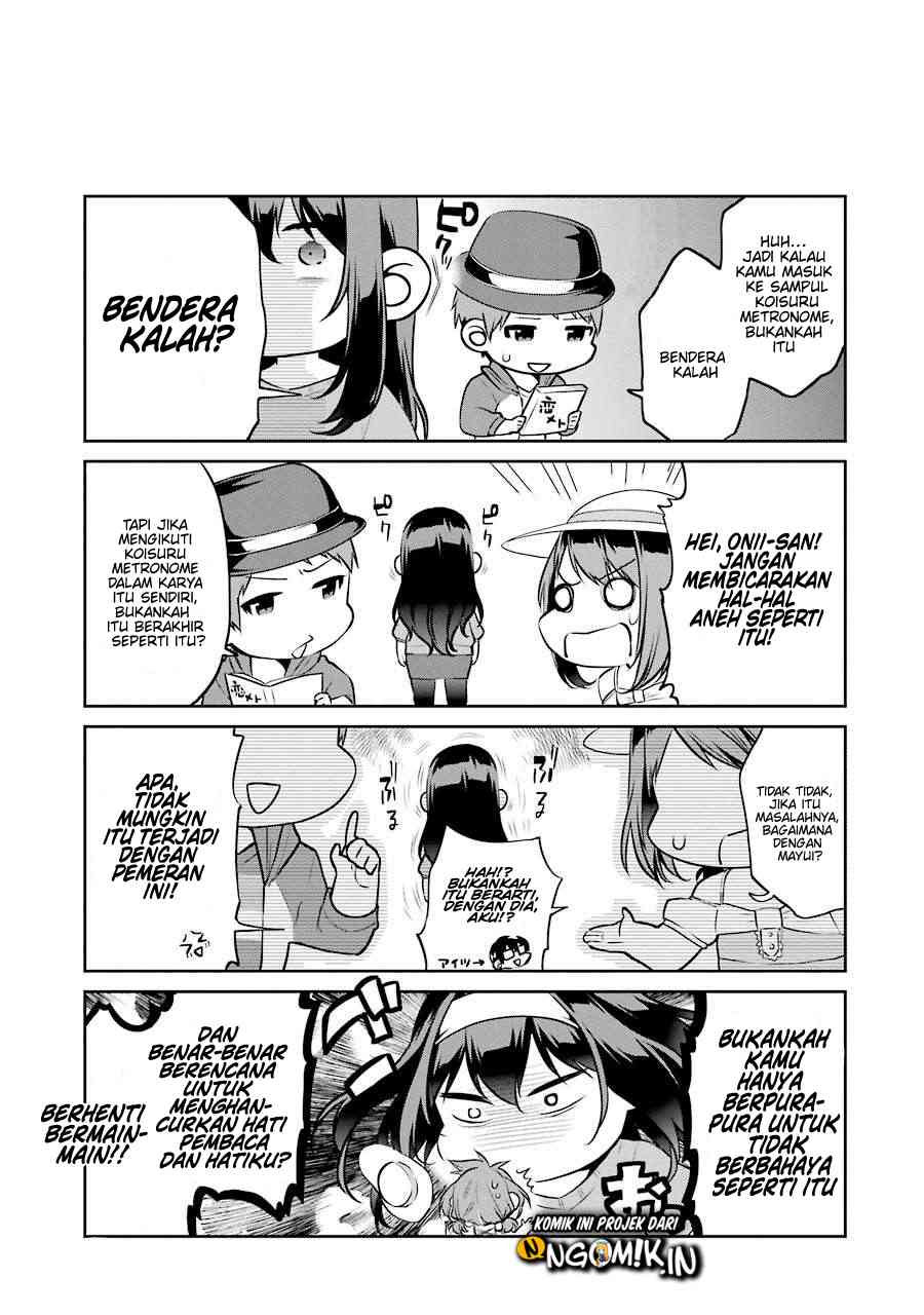 Saenai Heroine no Sodatekata: Koisuru Metronome Chapter 41.2 Gambar 4