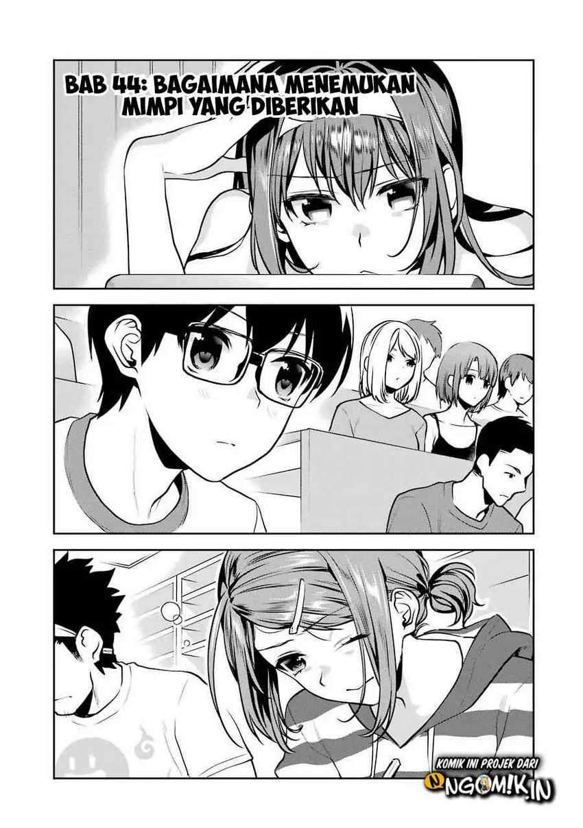 Saenai Heroine no Sodatekata: Koisuru Metronome Chapter 44 Gambar 2