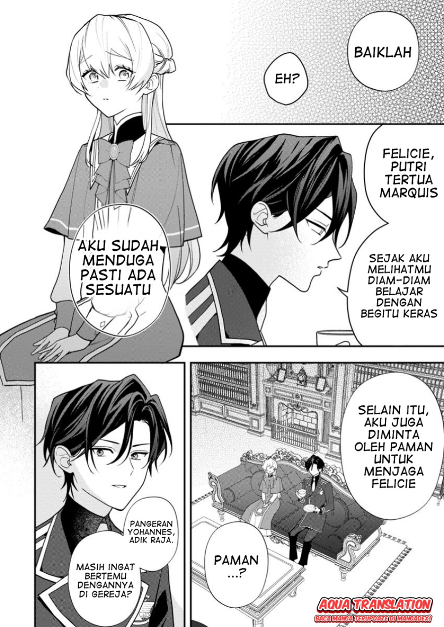 Saenai Kagomochi Reijou Kokou no Ouji-sama ni Misomerareru Chapter 02.3 Gambar 1