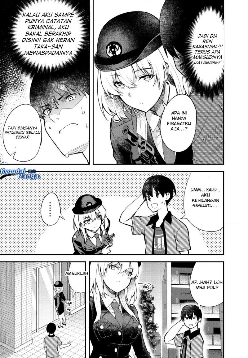 Sagishi to Keisatsukan no Rennai Kyori Chapter 01 Gambar 14