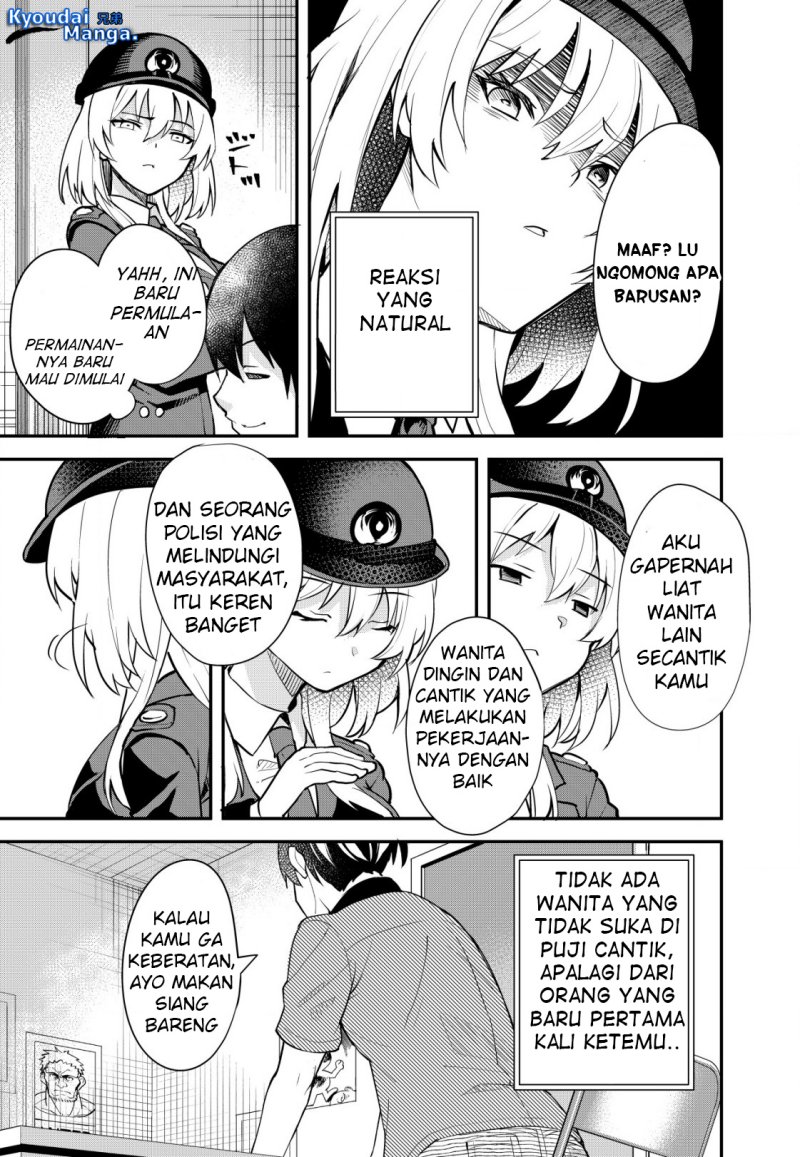 Sagishi to Keisatsukan no Rennai Kyori Chapter 01 Gambar 18