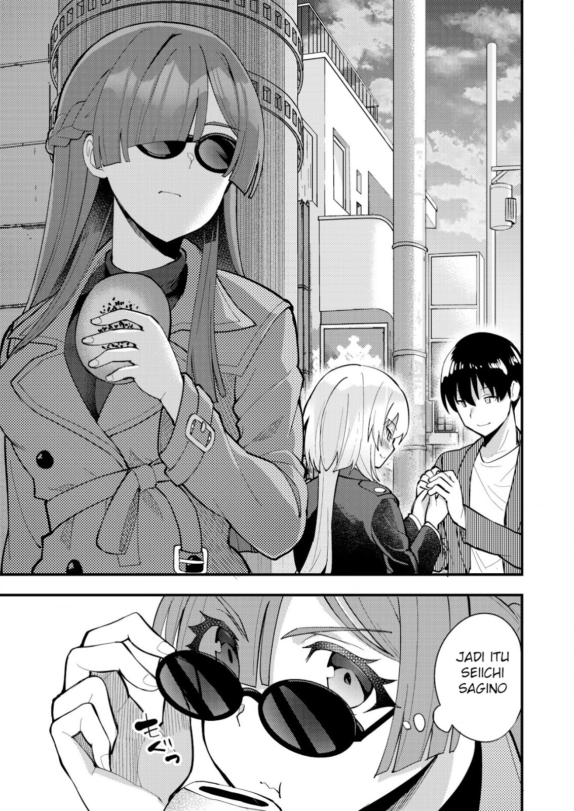 Sagishi to Keisatsukan no Rennai Kyori Chapter 06.2 Gambar 3