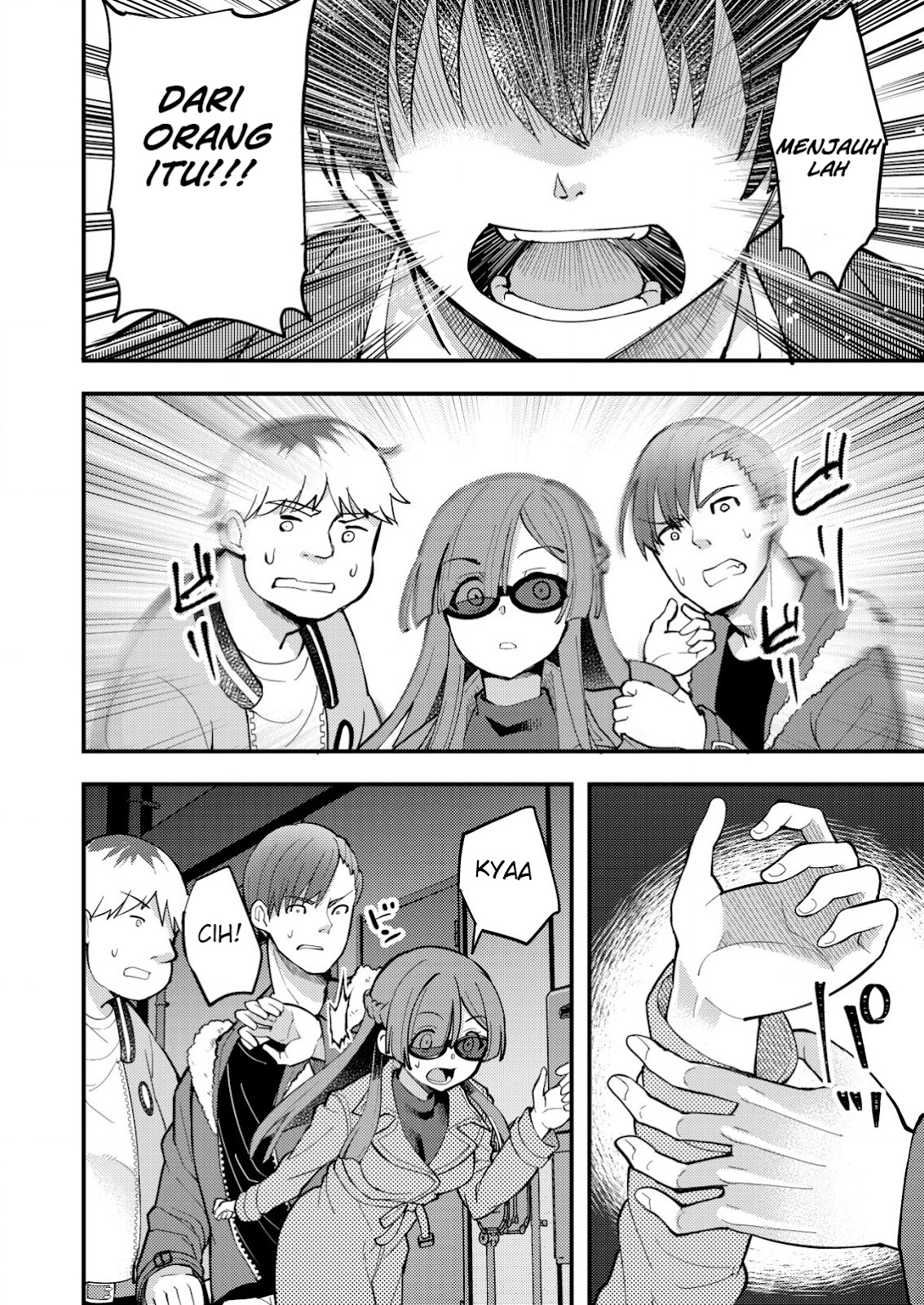 Sagishi to Keisatsukan no Rennai Kyori Chapter 06.2 Gambar 10