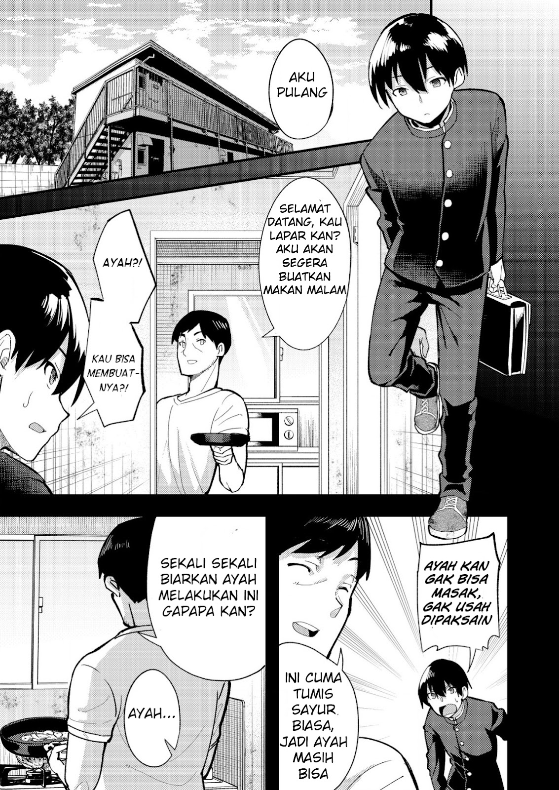 Sagishi to Keisatsukan no Rennai Kyori Chapter 07.2 Gambar 7