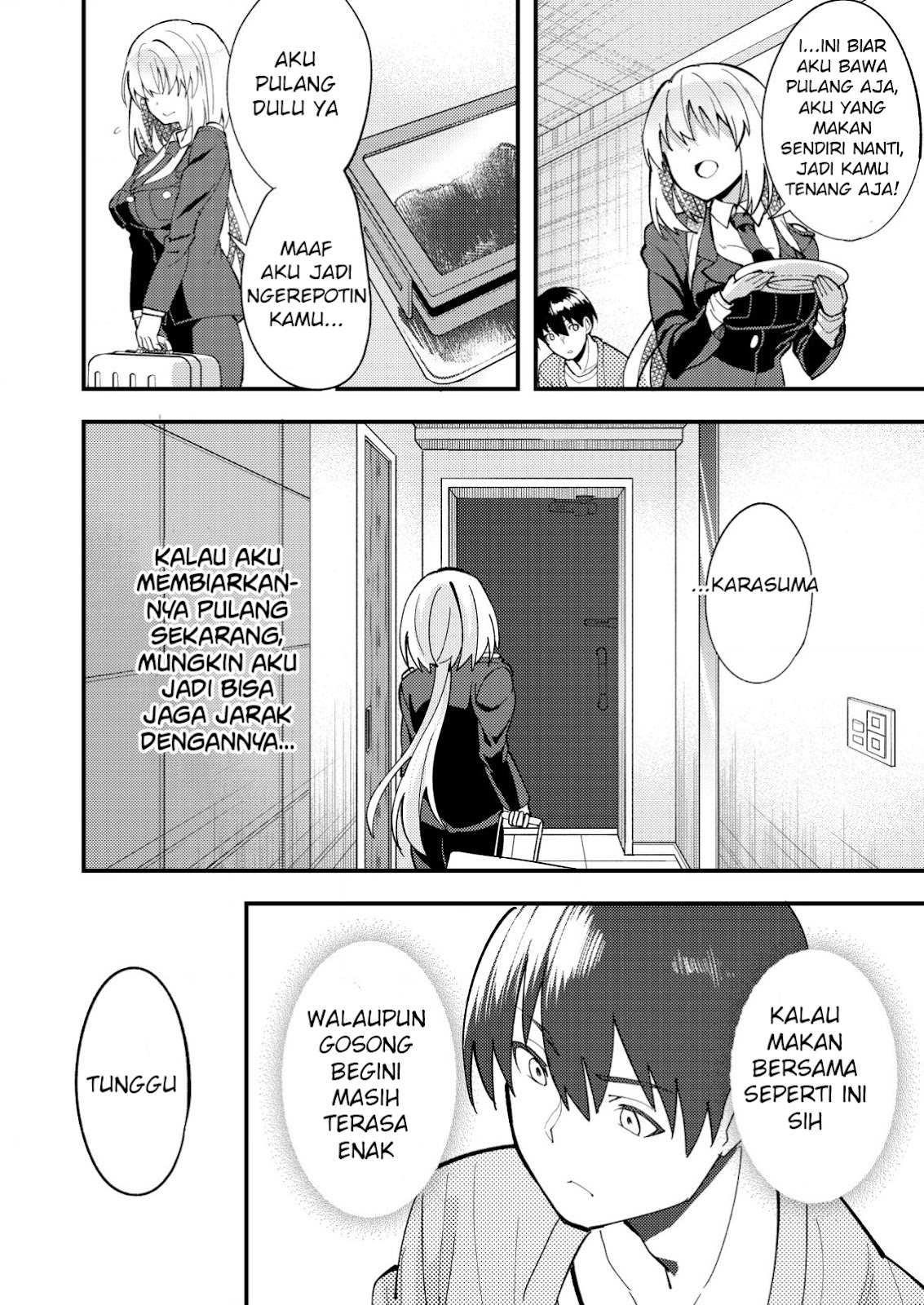 Sagishi to Keisatsukan no Rennai Kyori Chapter 07.2 Gambar 10
