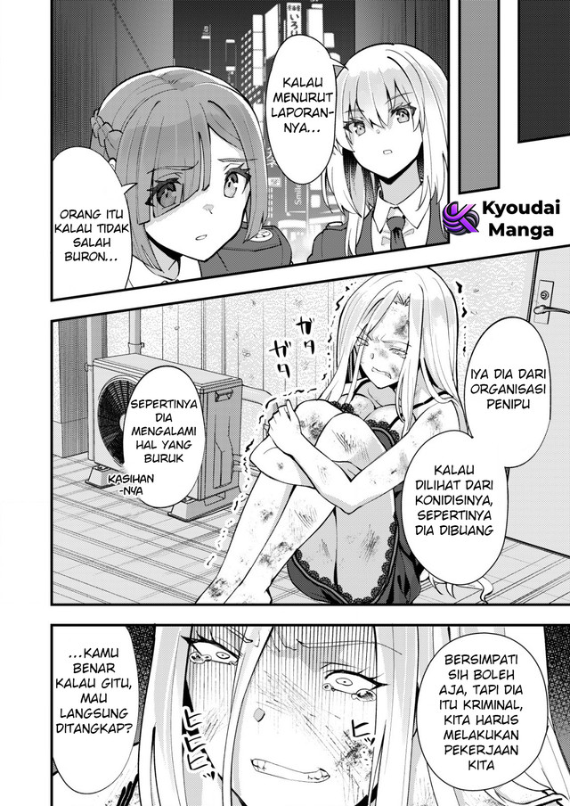 Sagishi to Keisatsukan no Rennai Kyori Chapter 10.2 Gambar 10