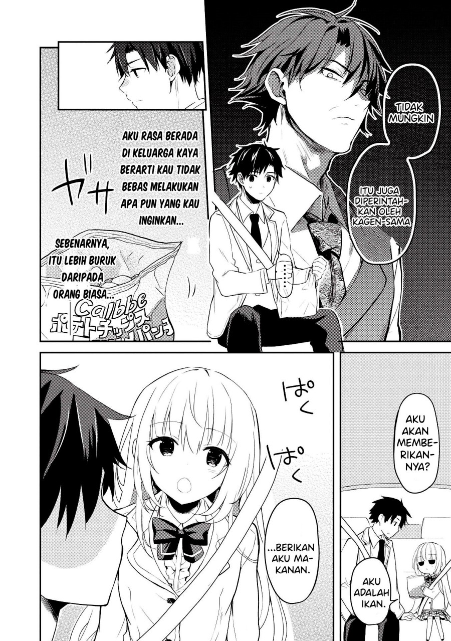 Saijo no Osewa ~Takane no Hana Darakena Meimon Kou de, Gakuin Ichi no Ojou-sama (Seikatsu Noryoku Kaimu) o Kagenagara Osewa suru Koto ni Narimashita~ Chapter 05 Gambar 23