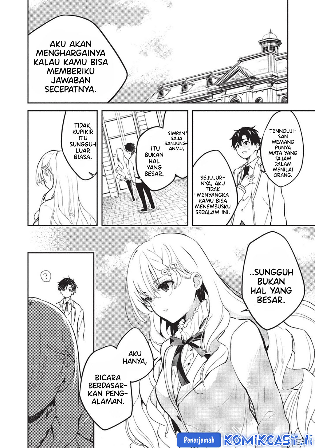 Saijo no Osewa ~Takane no Hana Darakena Meimon Kou de, Gakuin Ichi no Ojou-sama (Seikatsu Noryoku Kaimu) o Kagenagara Osewa suru Koto ni Narimashita~ Chapter 25 Gambar 3