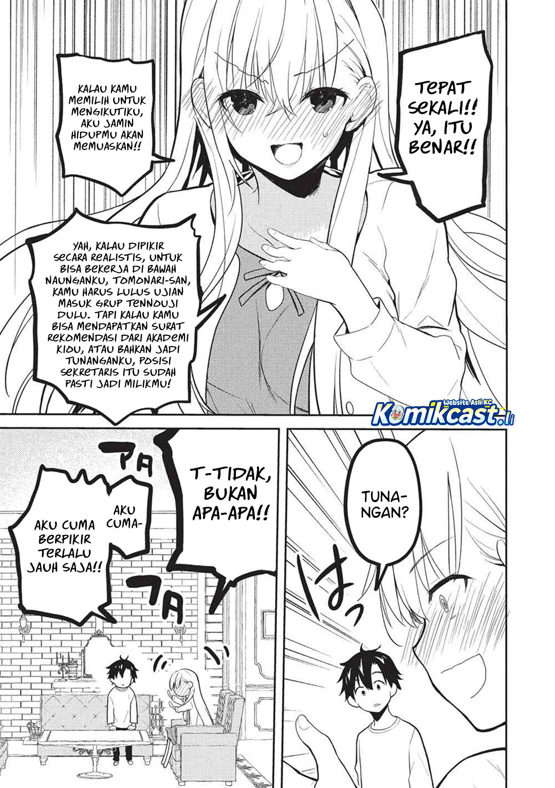 Saijo no Osewa ~Takane no Hana Darakena Meimon Kou de, Gakuin Ichi no Ojou-sama (Seikatsu Noryoku Kaimu) o Kagenagara Osewa suru Koto ni Narimashita~ Chapter 30 Gambar 6