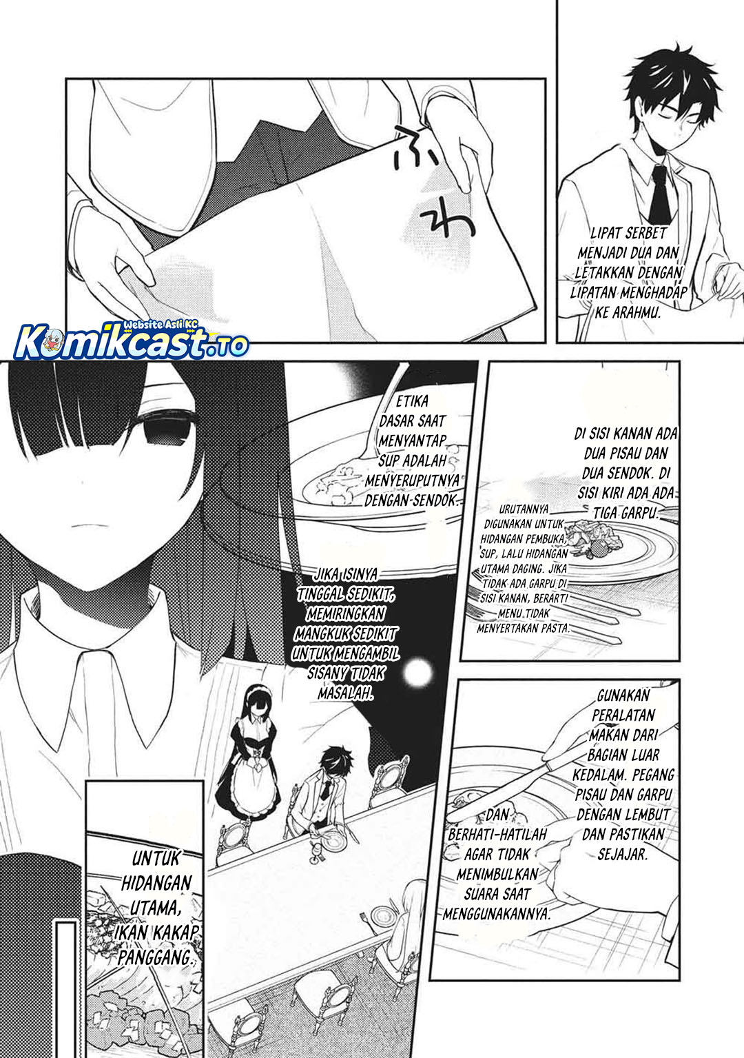 Saijo no Osewa ~Takane no Hana Darakena Meimon Kou de, Gakuin Ichi no Ojou-sama (Seikatsu Noryoku Kaimu) o Kagenagara Osewa suru Koto ni Narimashita~ Chapter 31 Gambar 13