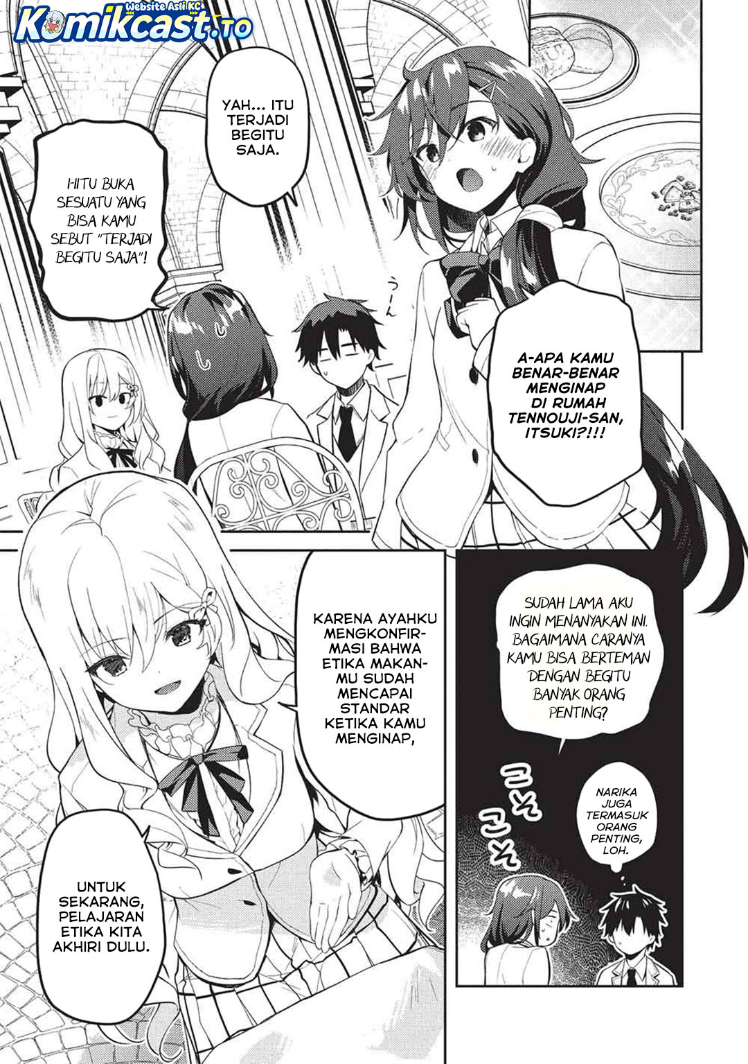 Saijo no Osewa ~Takane no Hana Darakena Meimon Kou de, Gakuin Ichi no Ojou-sama (Seikatsu Noryoku Kaimu) o Kagenagara Osewa suru Koto ni Narimashita~ Chapter 32 Gambar 20