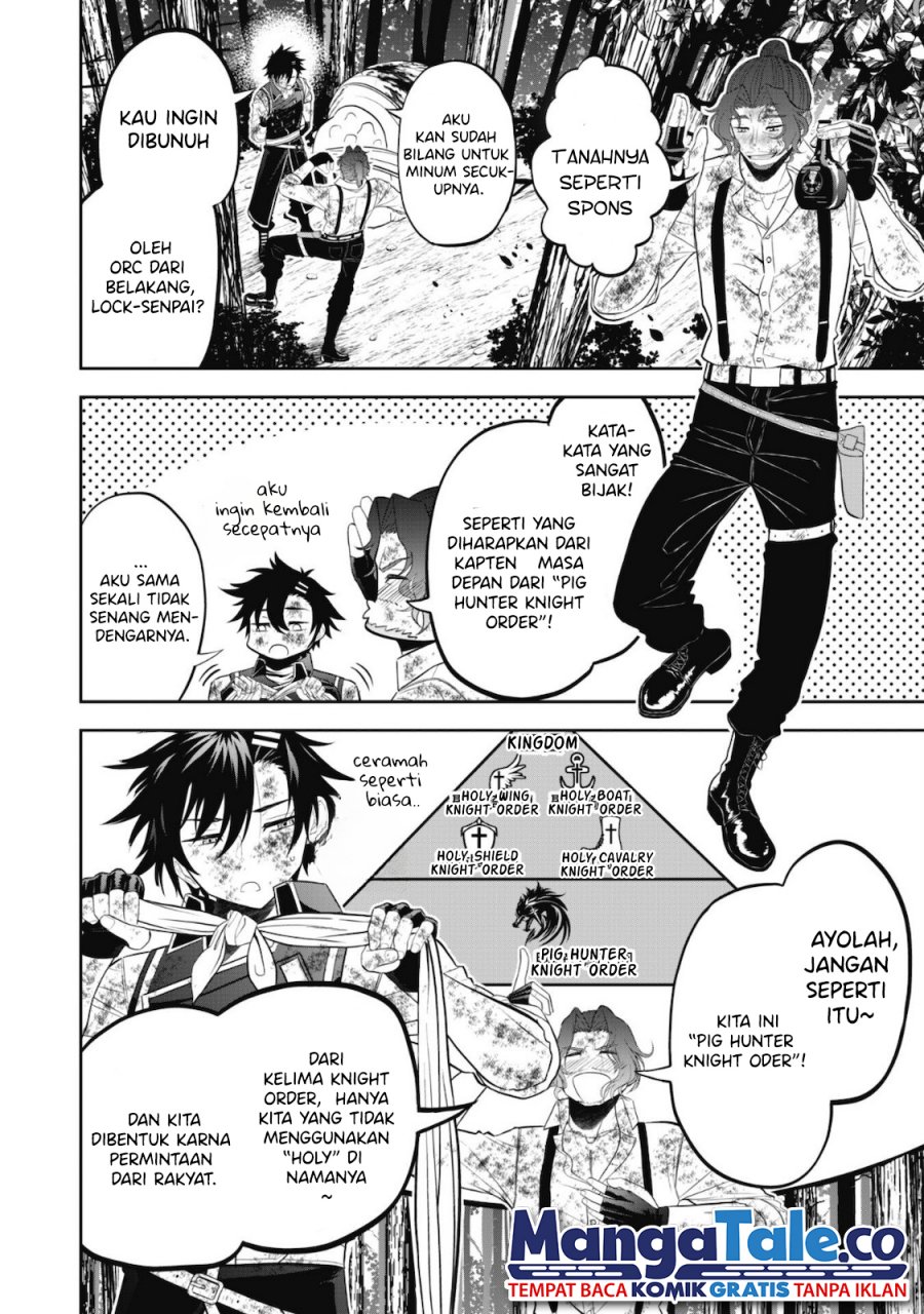 Saikyou Kenshi, Saiteihen Kishidan de Funsenchuu ~Orc wo Chi no Hate Made Oitsumete Zettai ni Shimatsu suru dake no Kantan? Nao Shigotodesu~ Chapter 01 Gambar 6