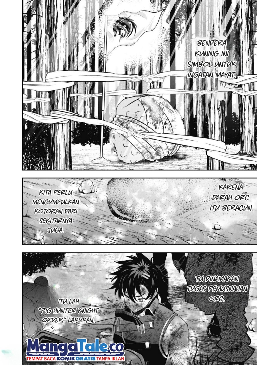 Saikyou Kenshi, Saiteihen Kishidan de Funsenchuu ~Orc wo Chi no Hate Made Oitsumete Zettai ni Shimatsu suru dake no Kantan? Nao Shigotodesu~ Chapter 01 Gambar 12