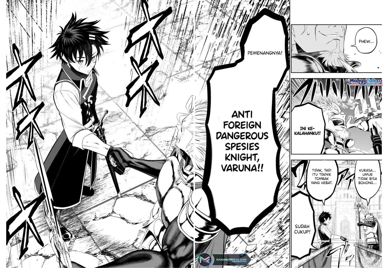 Saikyou Kenshi, Saiteihen Kishidan de Funsenchuu ~Orc wo Chi no Hate Made Oitsumete Zettai ni Shimatsu suru dake no Kantan? Nao Shigotodesu~ Chapter 03 Gambar 27