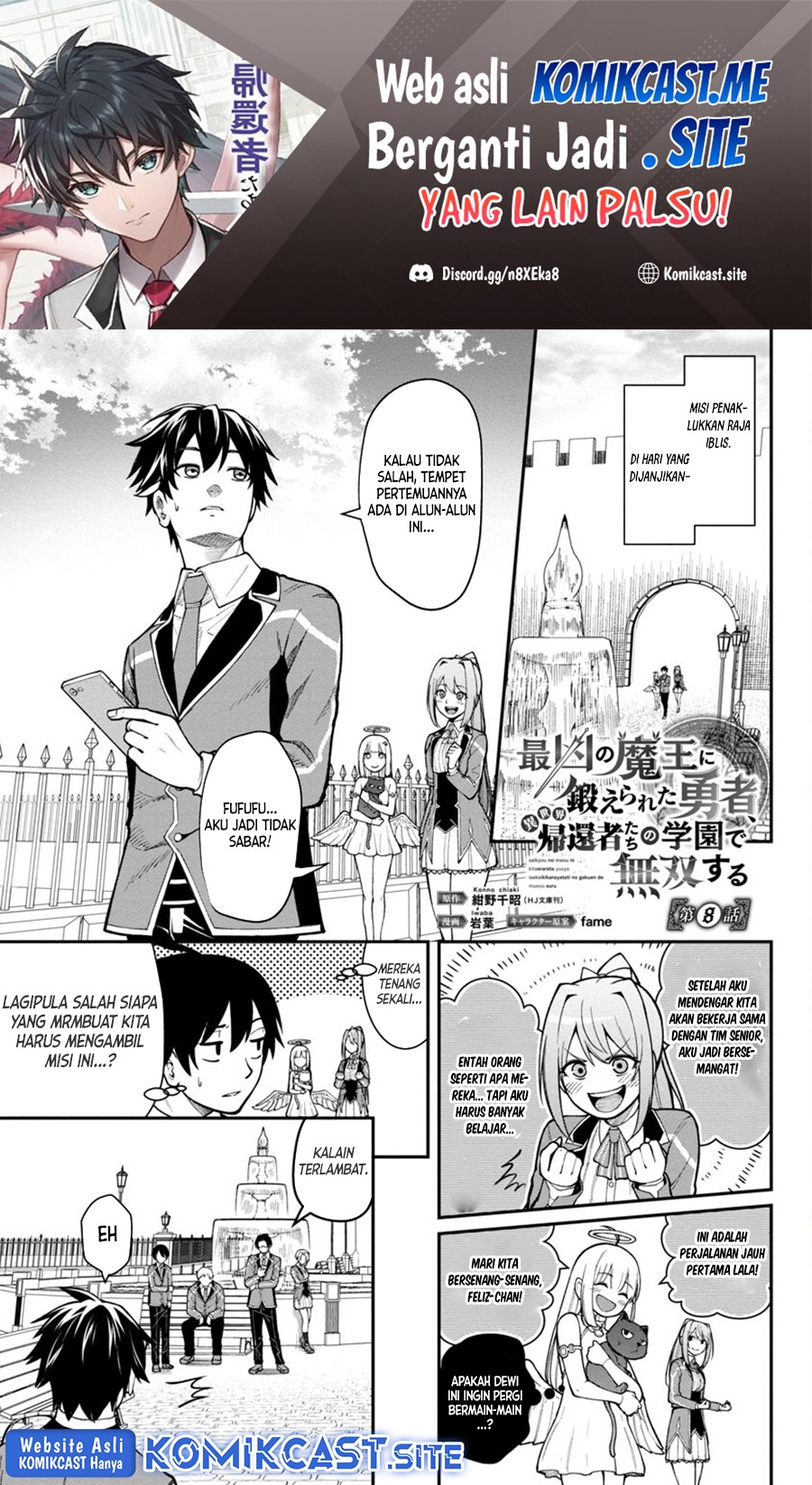 Saikyou no Maou ni Kitaerareta Yuusha Chapter 08 Gambar 2