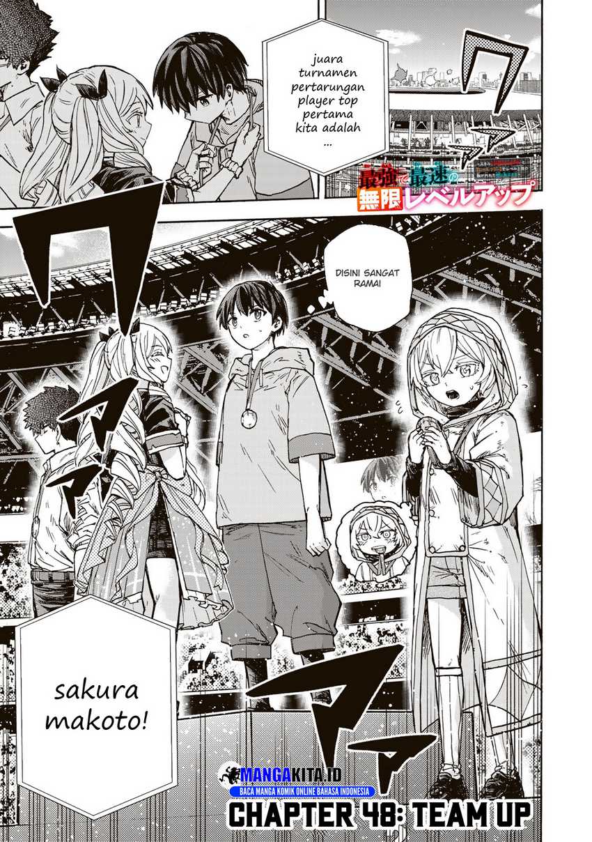 Saikyou de Saisoku no Mugen Level Up Chapter 48 Gambar 2