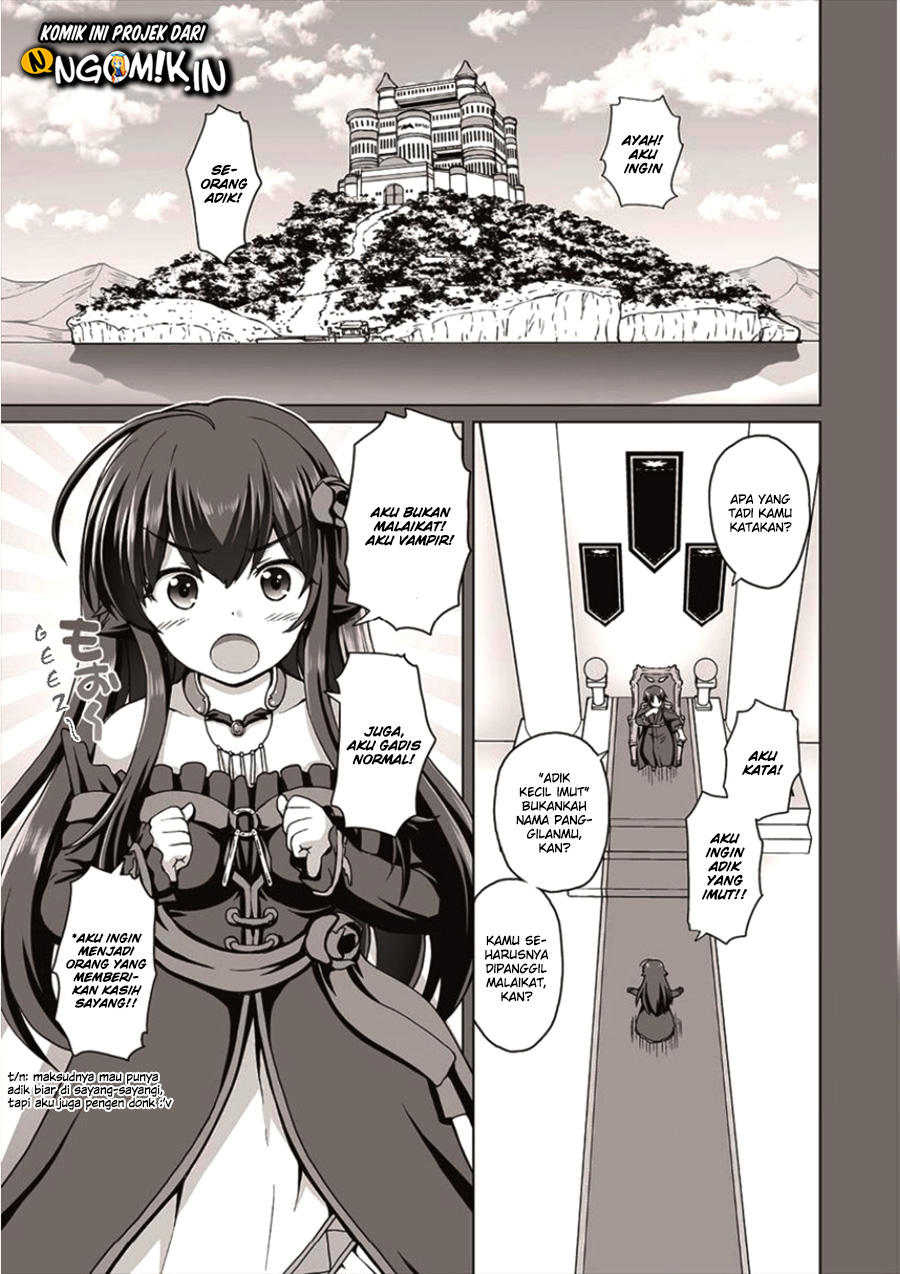 Saikyou no Kyuuketsuhime wa Imouto ga Hoshii!! Chapter 01 Gambar 9