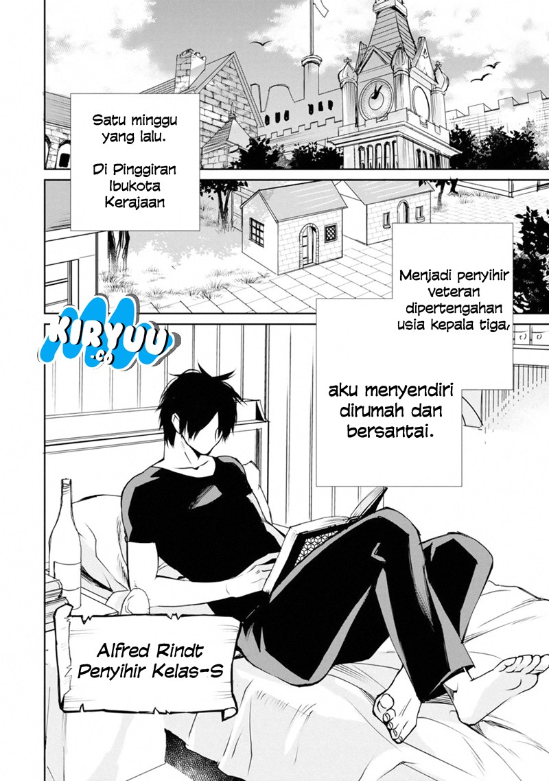 Saikyou no Madoshi. Hisa ni Ya wo Ukete Shimatta no de Inaka no Eihei ni Naru Chapter 01.1 Gambar 4