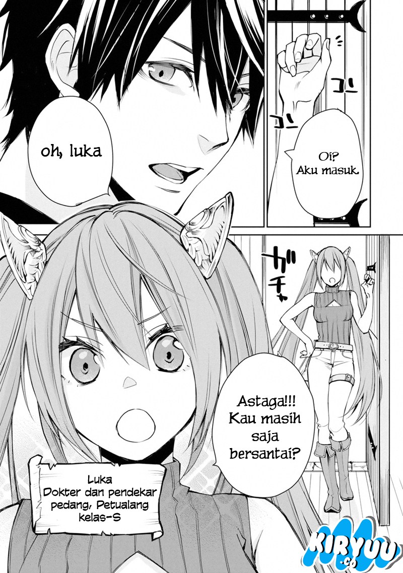 Saikyou no Madoshi. Hisa ni Ya wo Ukete Shimatta no de Inaka no Eihei ni Naru Chapter 01.1 Gambar 5