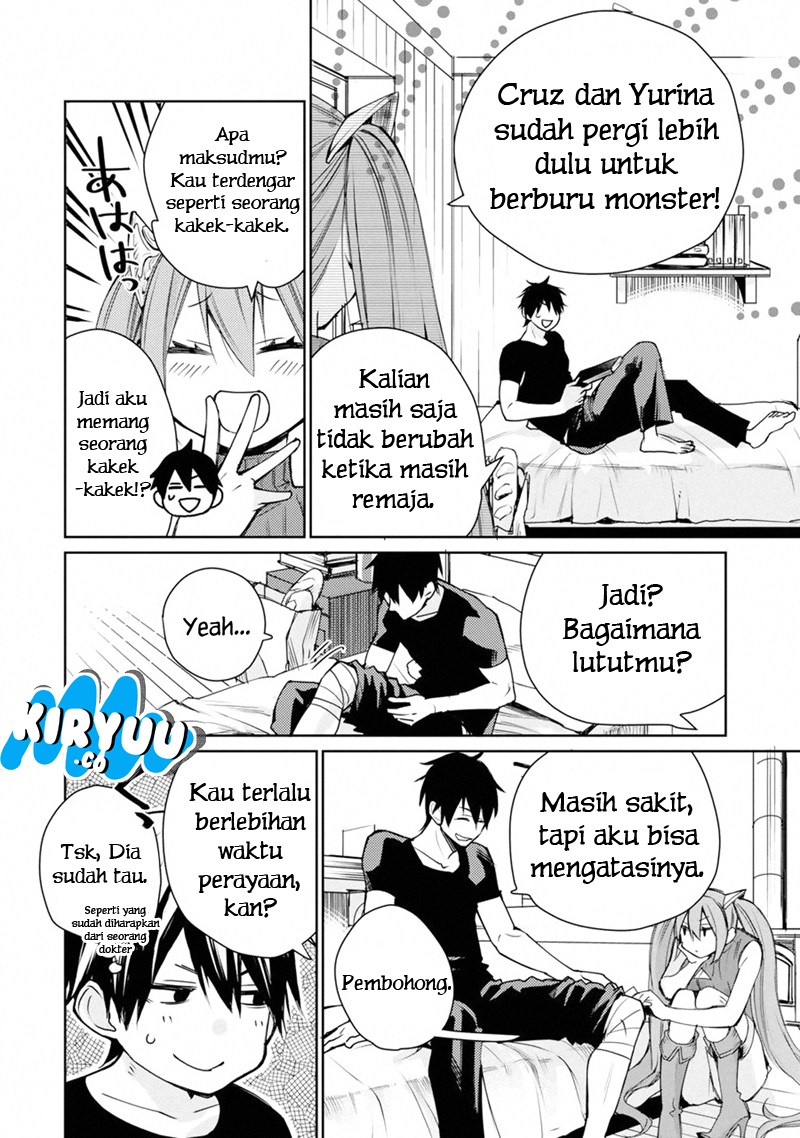 Saikyou no Madoshi. Hisa ni Ya wo Ukete Shimatta no de Inaka no Eihei ni Naru Chapter 01.1 Gambar 6