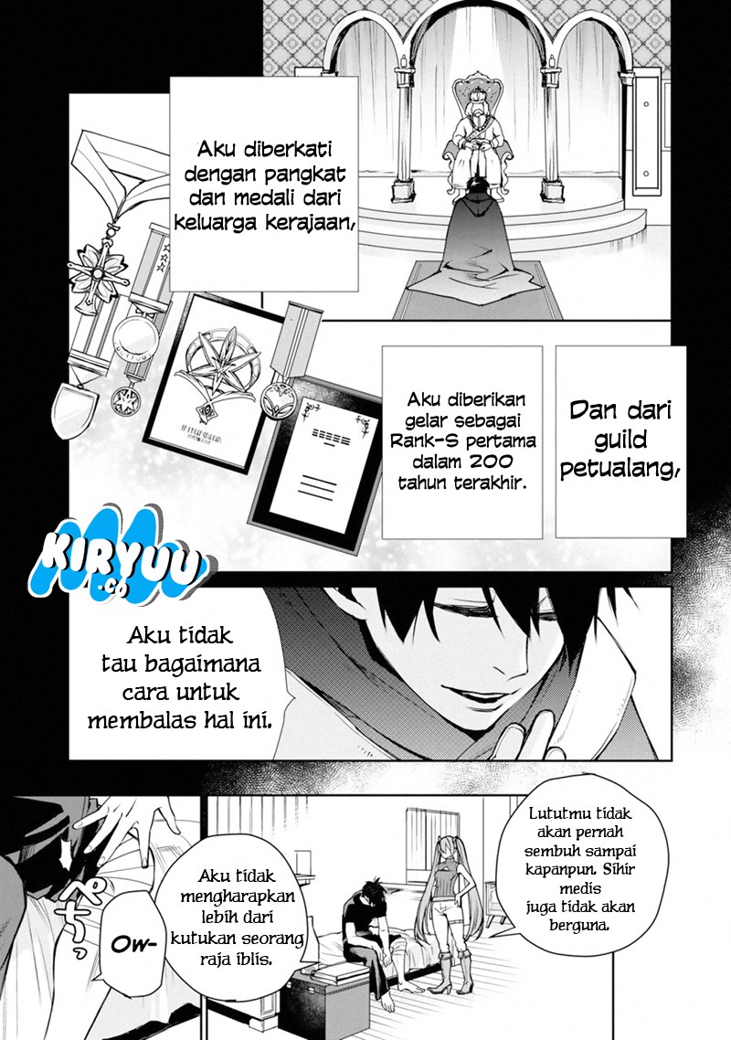 Saikyou no Madoshi. Hisa ni Ya wo Ukete Shimatta no de Inaka no Eihei ni Naru Chapter 01.1 Gambar 9
