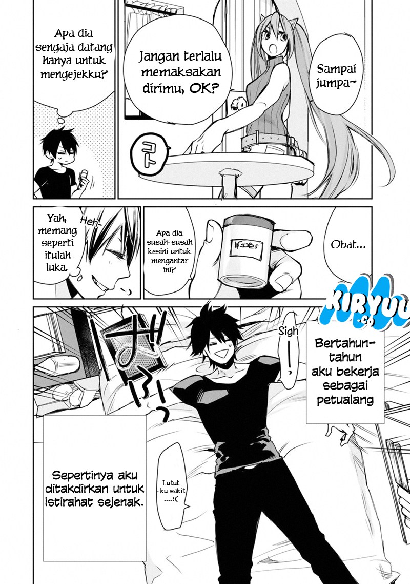 Saikyou no Madoshi. Hisa ni Ya wo Ukete Shimatta no de Inaka no Eihei ni Naru Chapter 01.1 Gambar 10