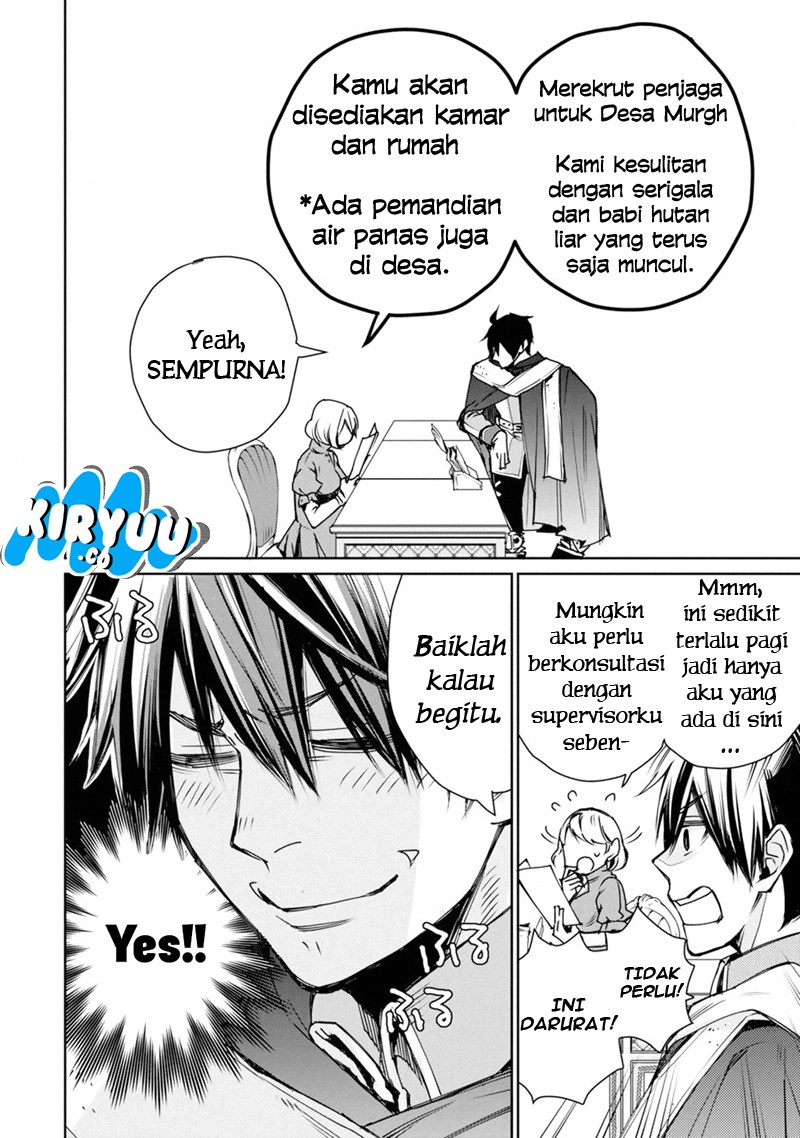 Saikyou no Madoshi. Hisa ni Ya wo Ukete Shimatta no de Inaka no Eihei ni Naru Chapter 01.1 Gambar 18