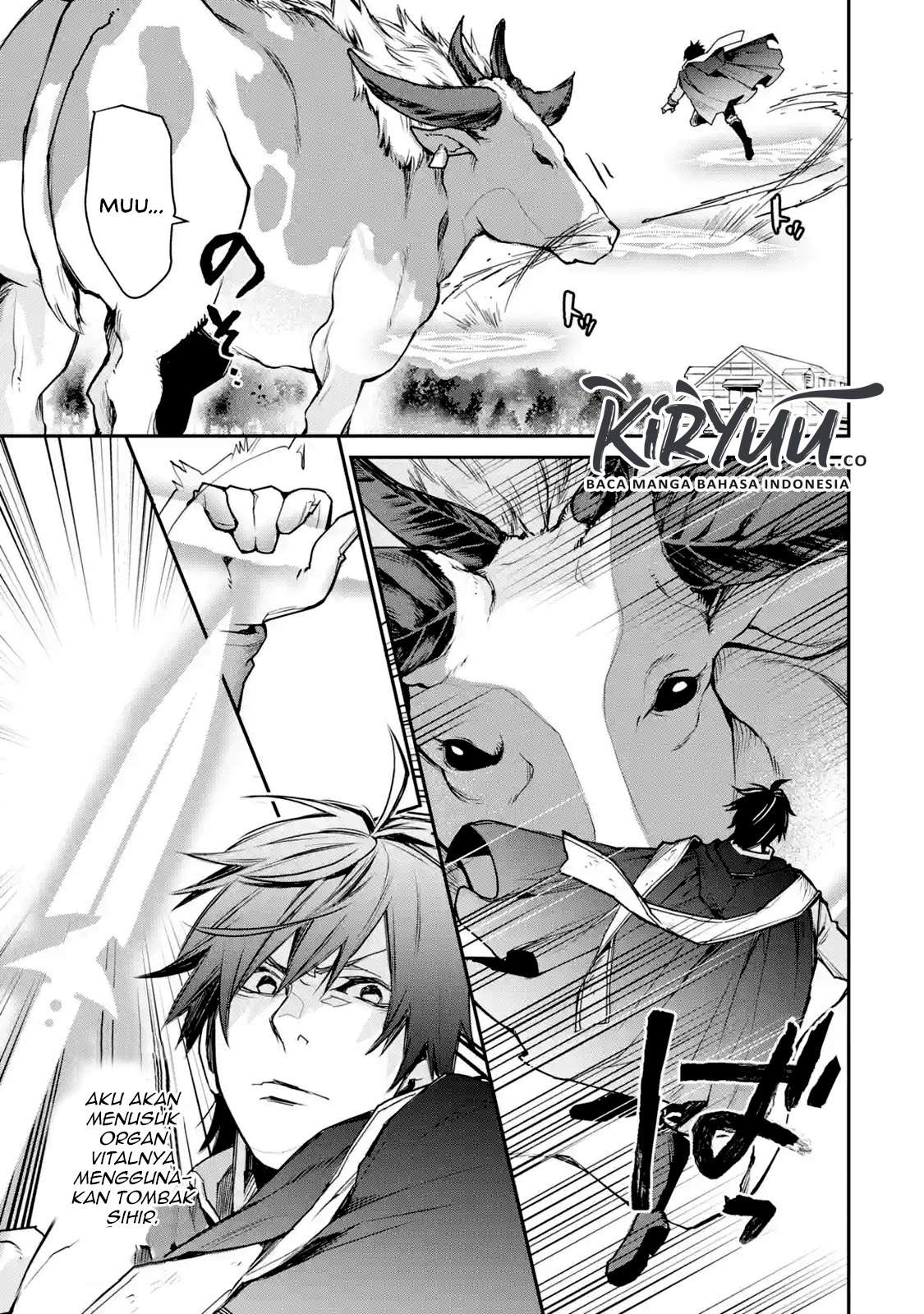 Saikyou no Madoshi. Hisa ni Ya wo Ukete Shimatta no de Inaka no Eihei ni Naru Chapter 07.2 Gambar 7