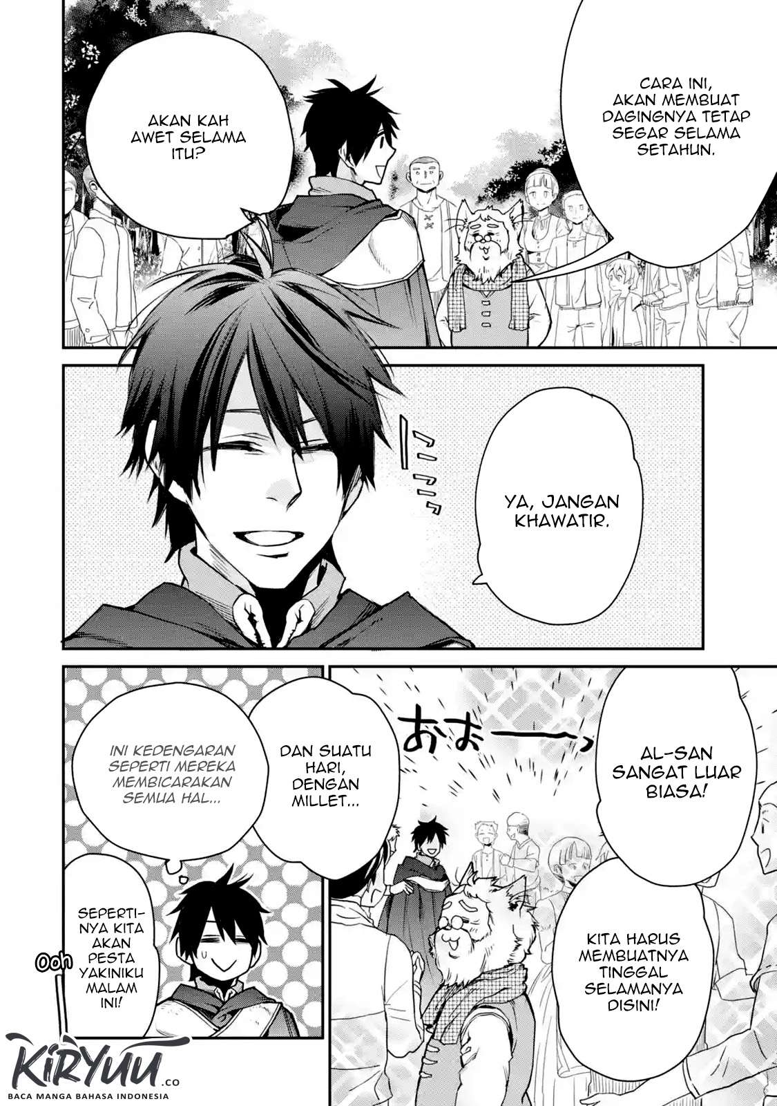 Saikyou no Madoshi. Hisa ni Ya wo Ukete Shimatta no de Inaka no Eihei ni Naru Chapter 07.2 Gambar 10