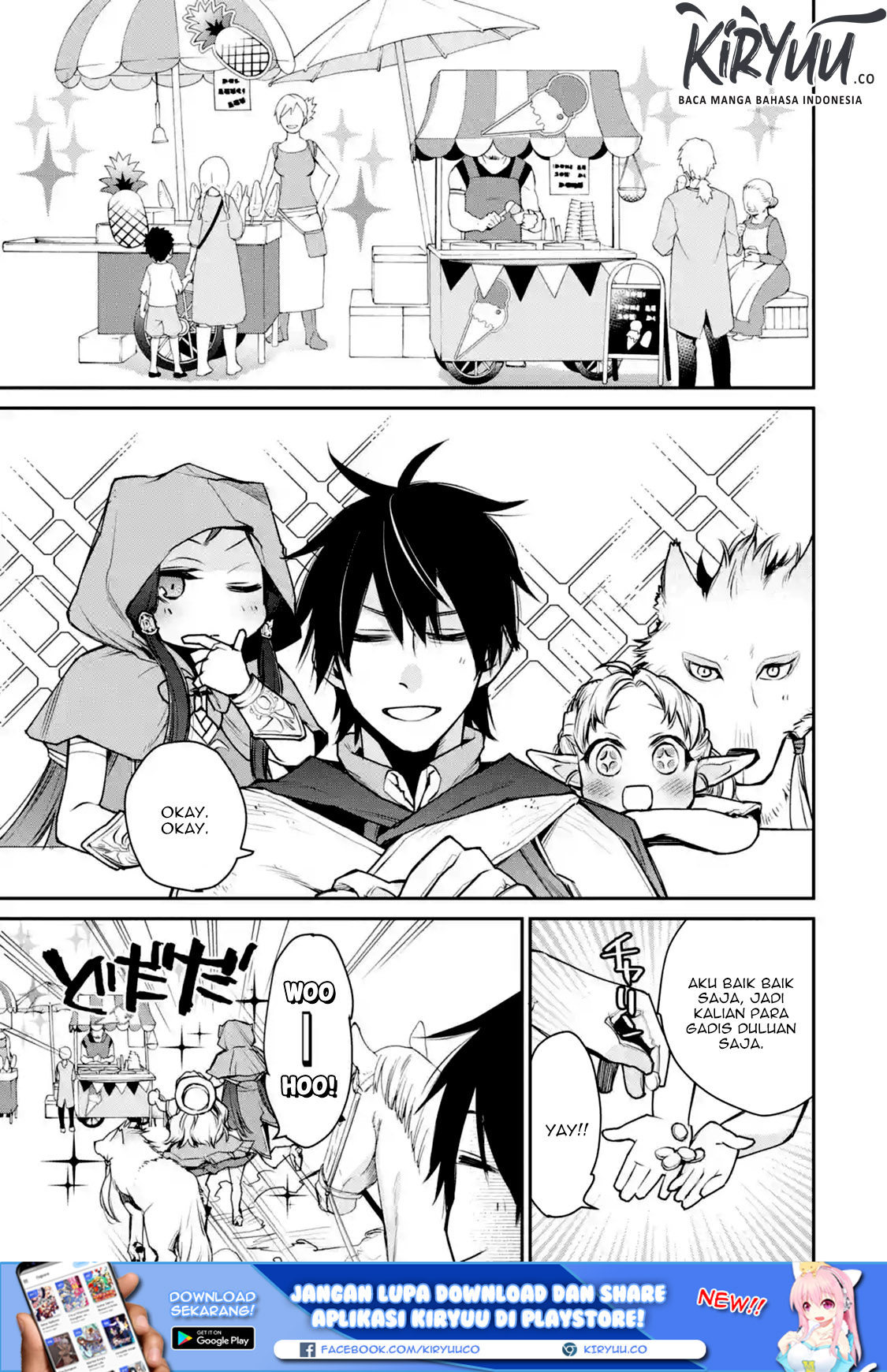 Saikyou no Madoshi. Hisa ni Ya wo Ukete Shimatta no de Inaka no Eihei ni Naru Chapter 09.3 Gambar 2