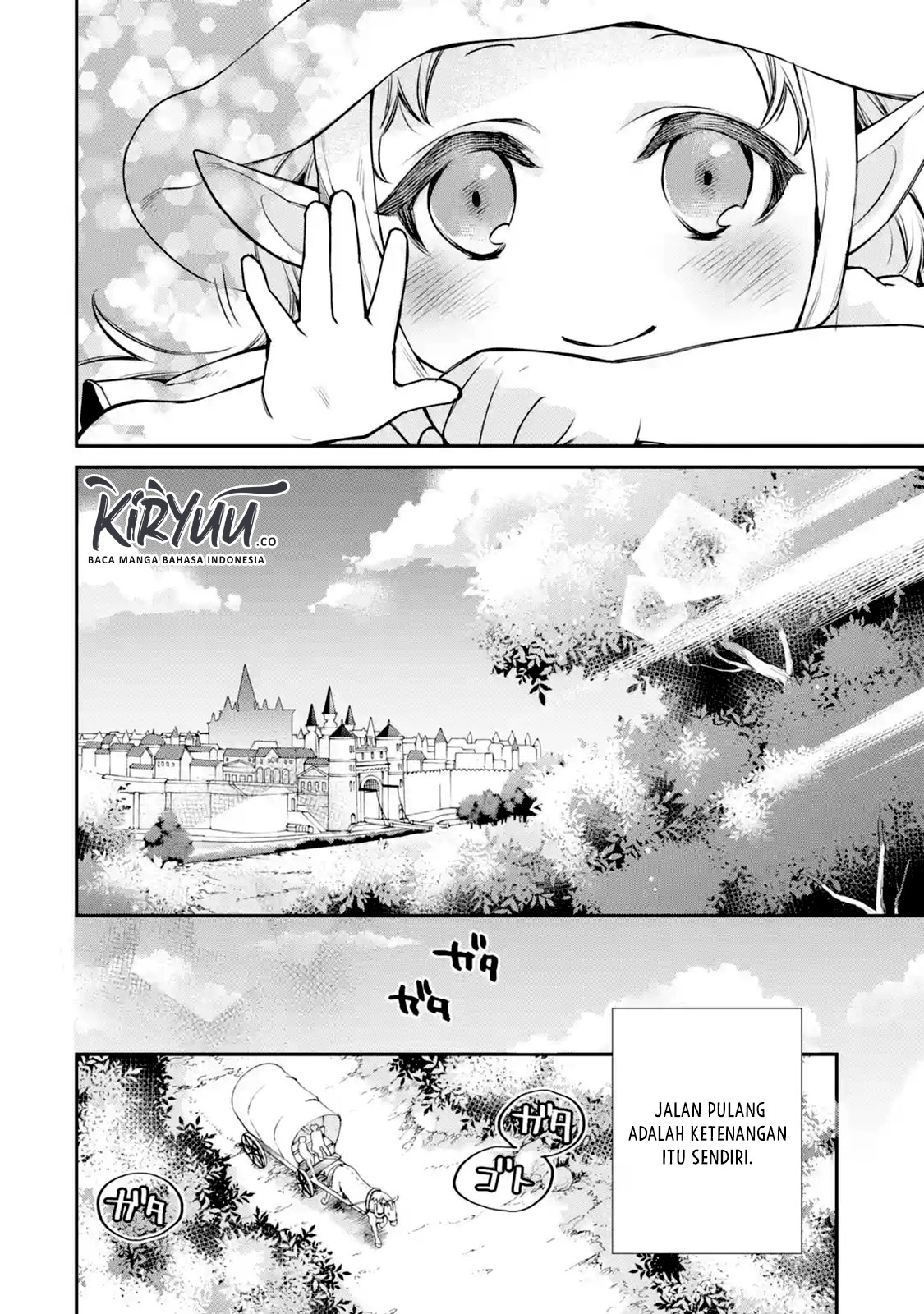 Saikyou no Madoshi. Hisa ni Ya wo Ukete Shimatta no de Inaka no Eihei ni Naru Chapter 09.3 Gambar 5