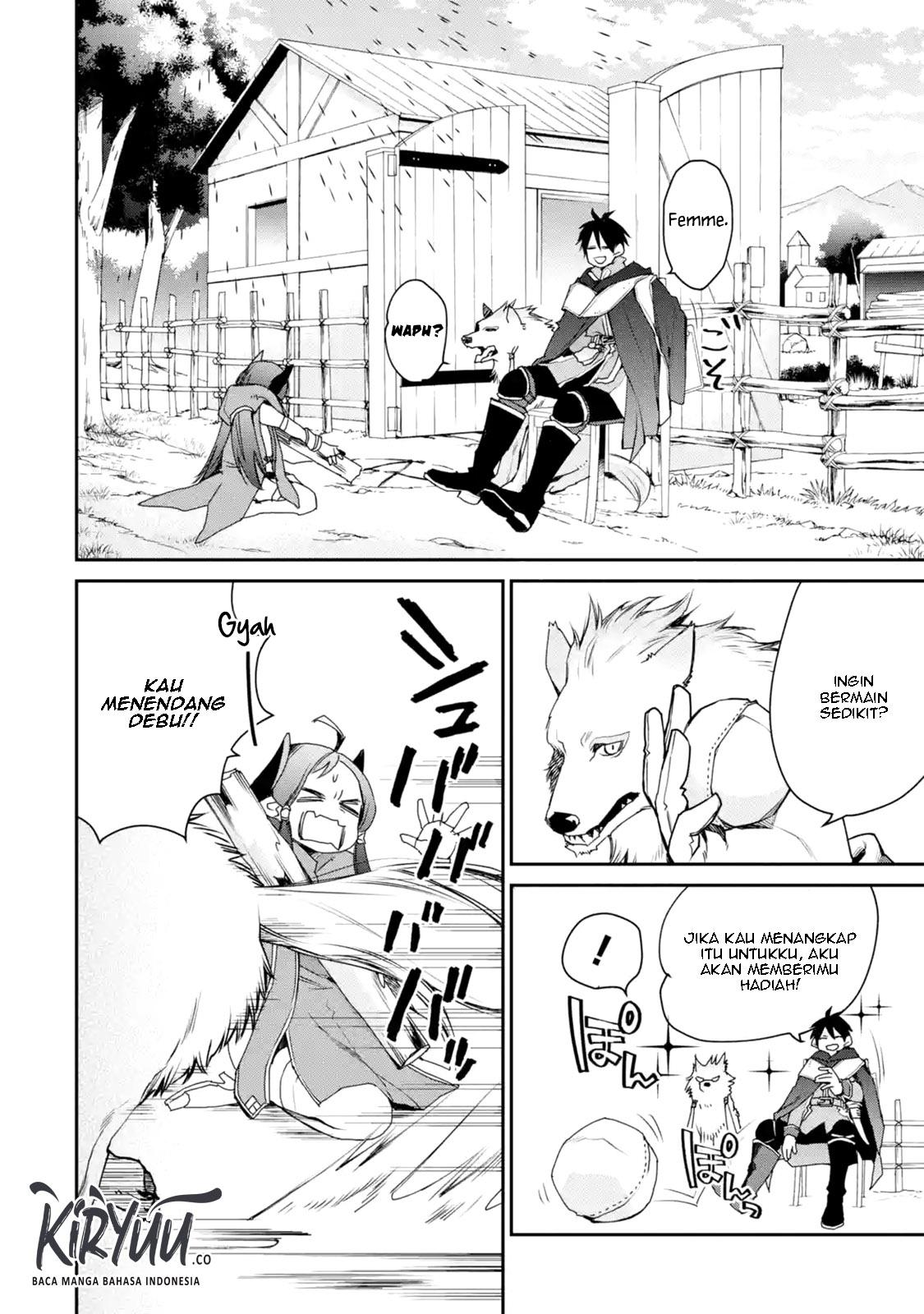 Saikyou no Madoshi. Hisa ni Ya wo Ukete Shimatta no de Inaka no Eihei ni Naru Chapter 11.1 Gambar 3