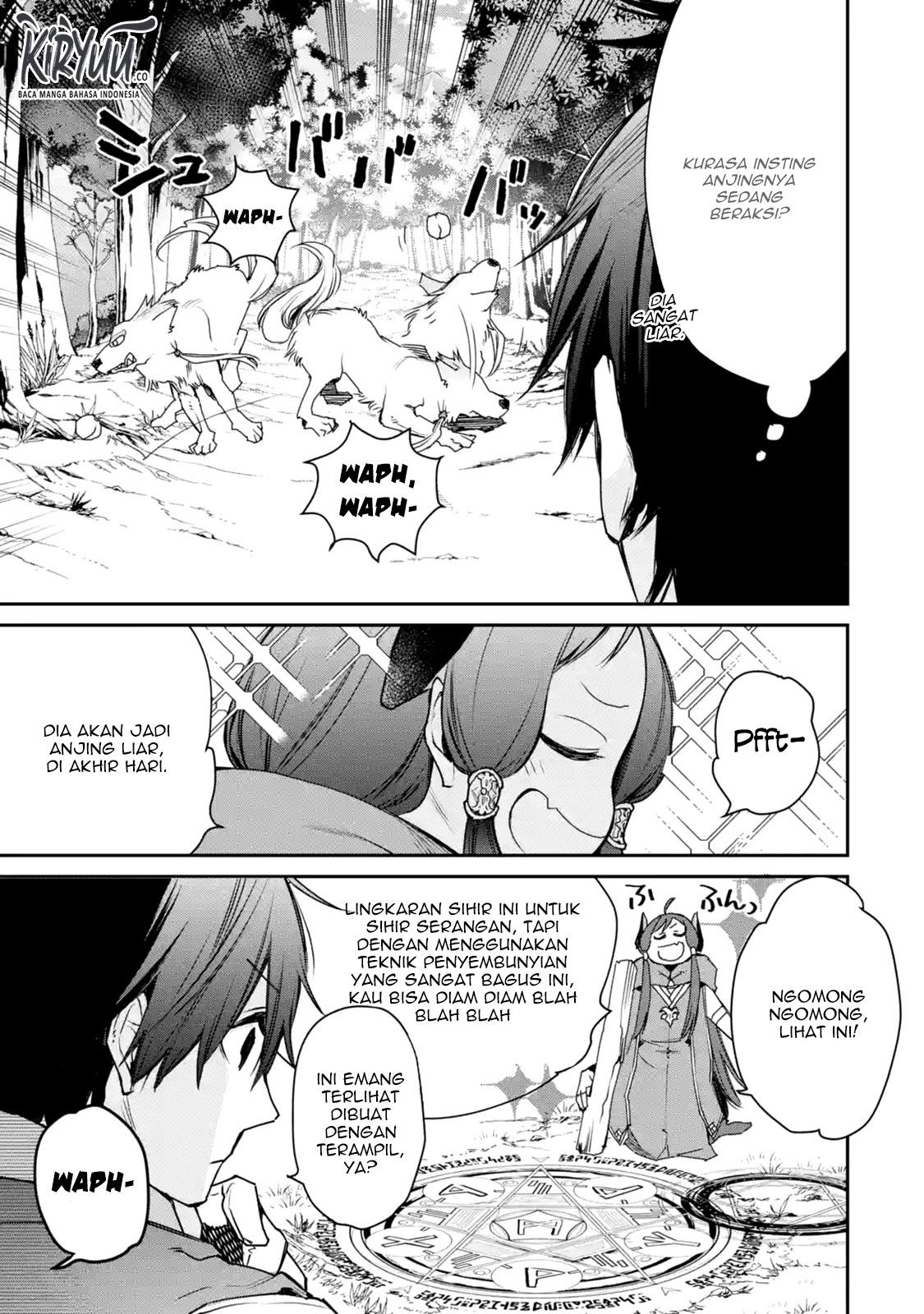 Saikyou no Madoshi. Hisa ni Ya wo Ukete Shimatta no de Inaka no Eihei ni Naru Chapter 11.1 Gambar 4