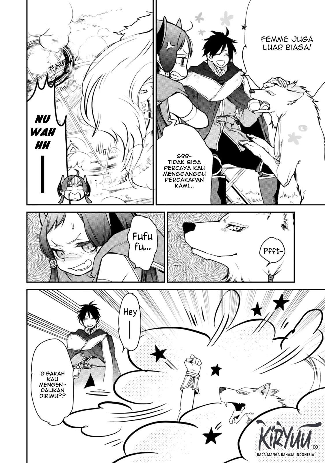 Saikyou no Madoshi. Hisa ni Ya wo Ukete Shimatta no de Inaka no Eihei ni Naru Chapter 11.1 Gambar 5