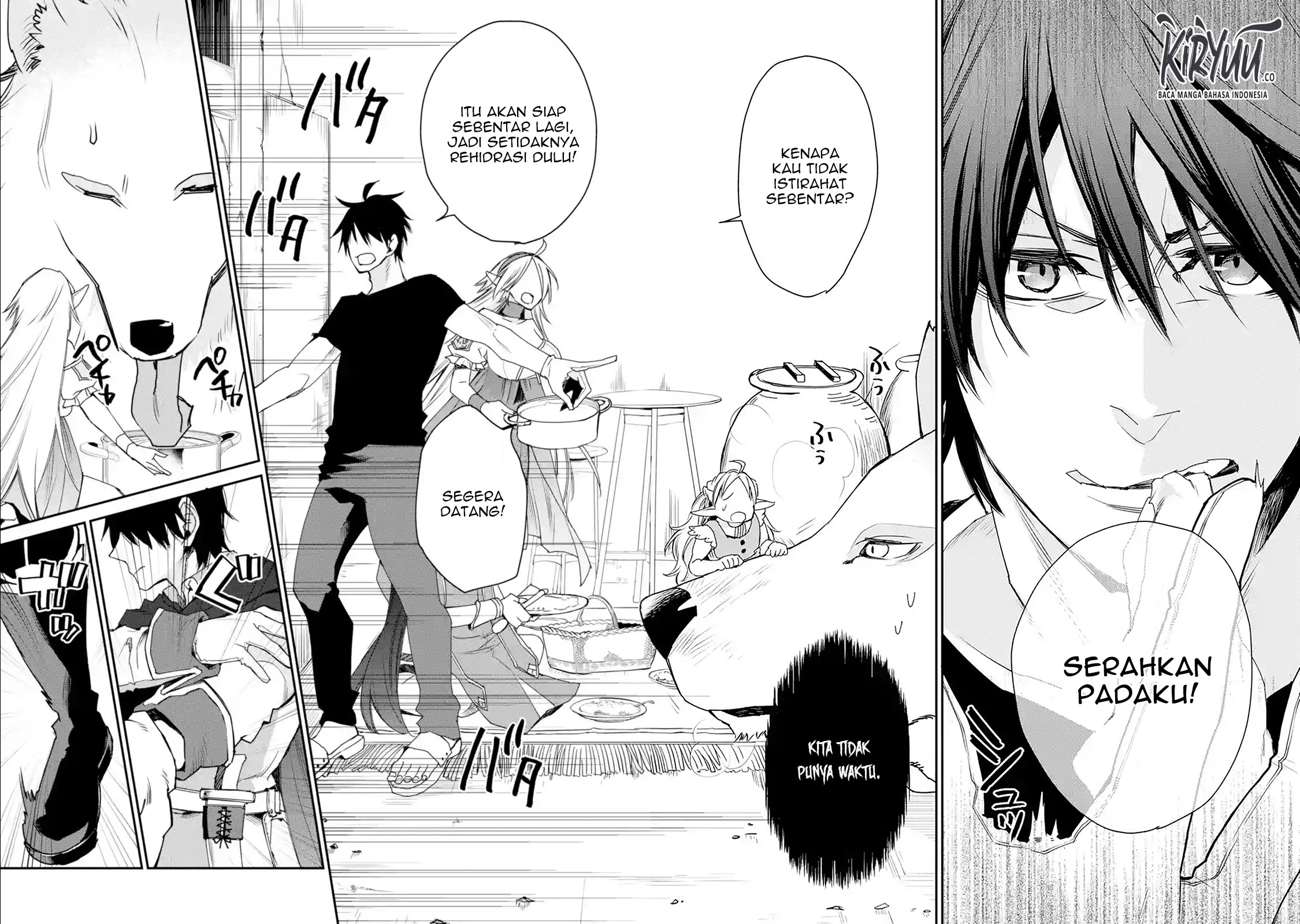 Saikyou no Madoshi. Hisa ni Ya wo Ukete Shimatta no de Inaka no Eihei ni Naru Chapter 11.3 Gambar 7