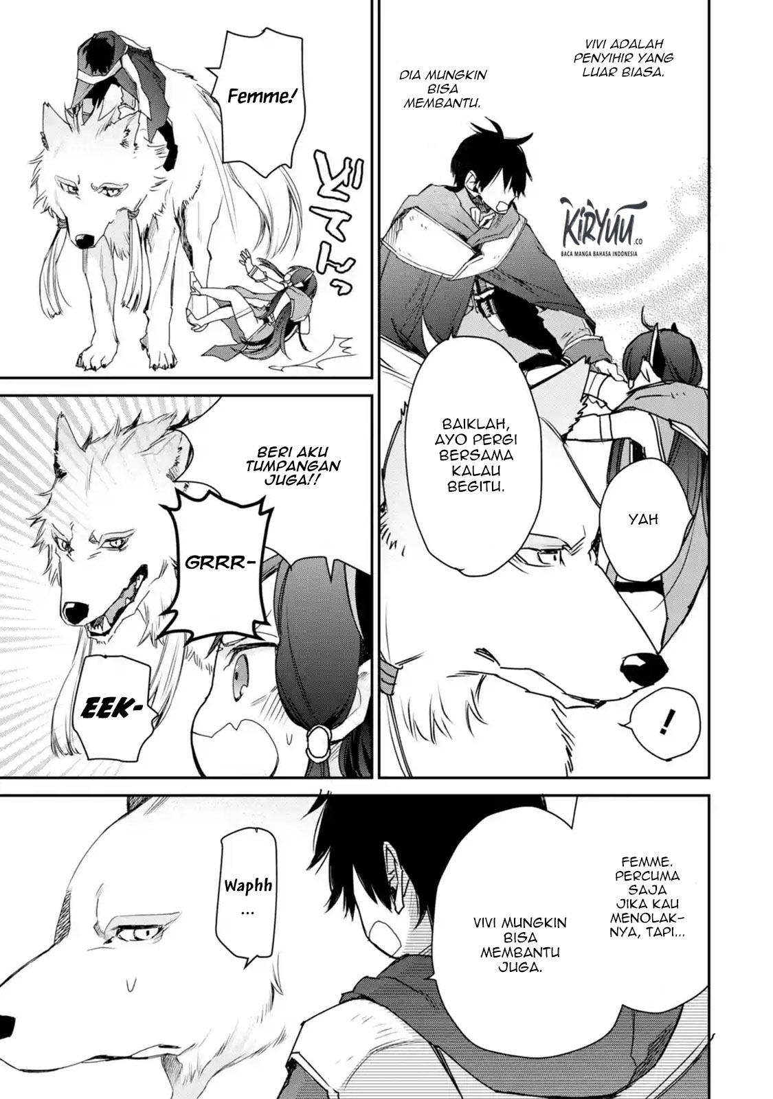 Saikyou no Madoshi. Hisa ni Ya wo Ukete Shimatta no de Inaka no Eihei ni Naru Chapter 11.3 Gambar 9