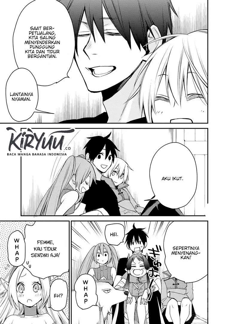 Saikyou no Madoshi. Hisa ni Ya wo Ukete Shimatta no de Inaka no Eihei ni Naru Chapter 15.2 Gambar 16
