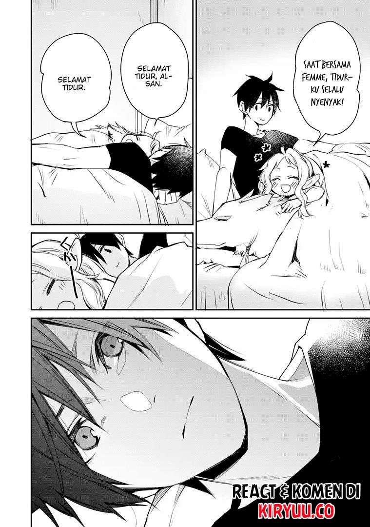 Saikyou no Madoshi. Hisa ni Ya wo Ukete Shimatta no de Inaka no Eihei ni Naru Chapter 15.2 Gambar 19