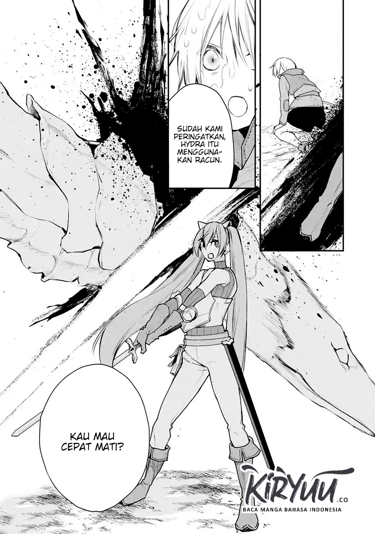 Saikyou no Madoshi. Hisa ni Ya wo Ukete Shimatta no de Inaka no Eihei ni Naru Chapter 17.1 Gambar 10