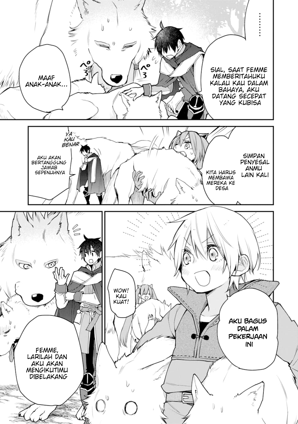 Saikyou no Madoshi. Hisa ni Ya wo Ukete Shimatta no de Inaka no Eihei ni Naru Chapter 18 Gambar 18