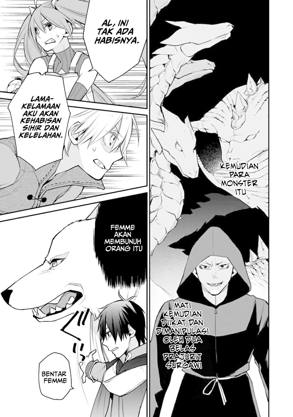 Saikyou no Madoshi. Hisa ni Ya wo Ukete Shimatta no de Inaka no Eihei ni Naru Chapter 19 Gambar 31