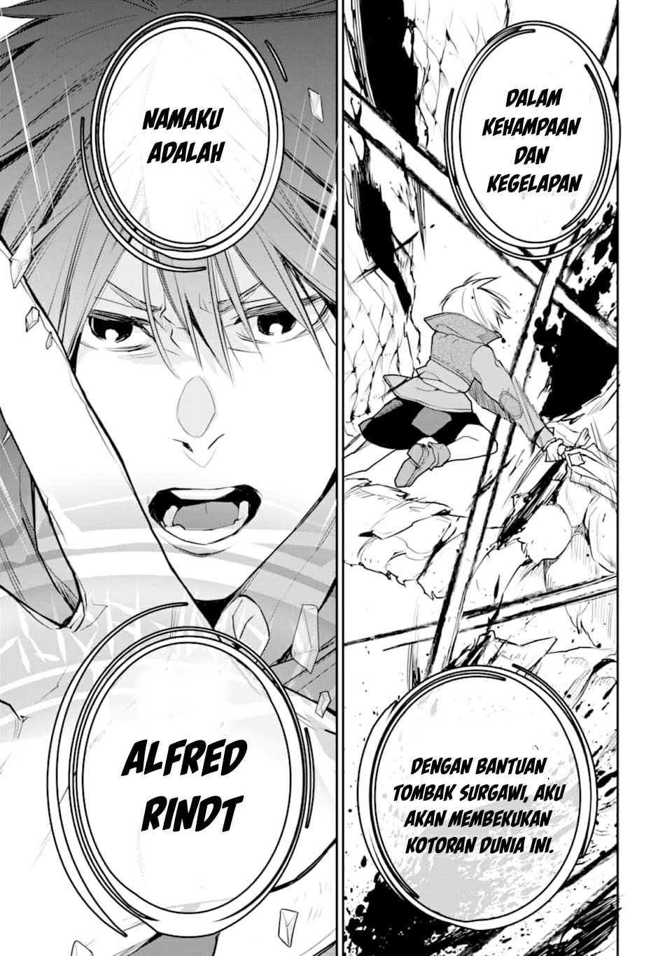 Saikyou no Madoshi. Hisa ni Ya wo Ukete Shimatta no de Inaka no Eihei ni Naru Chapter 19 Gambar 36