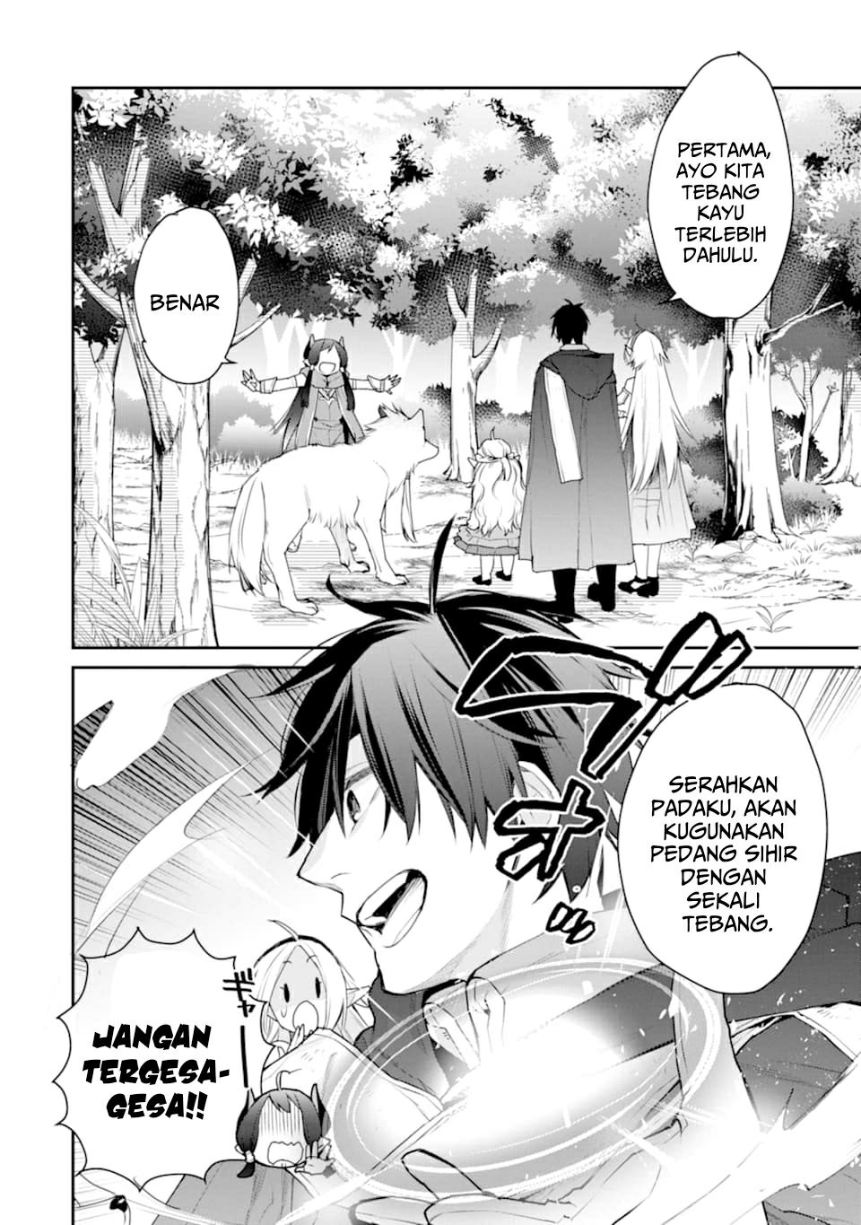 Saikyou no Madoshi. Hisa ni Ya wo Ukete Shimatta no de Inaka no Eihei ni Naru Chapter 21 Gambar 21