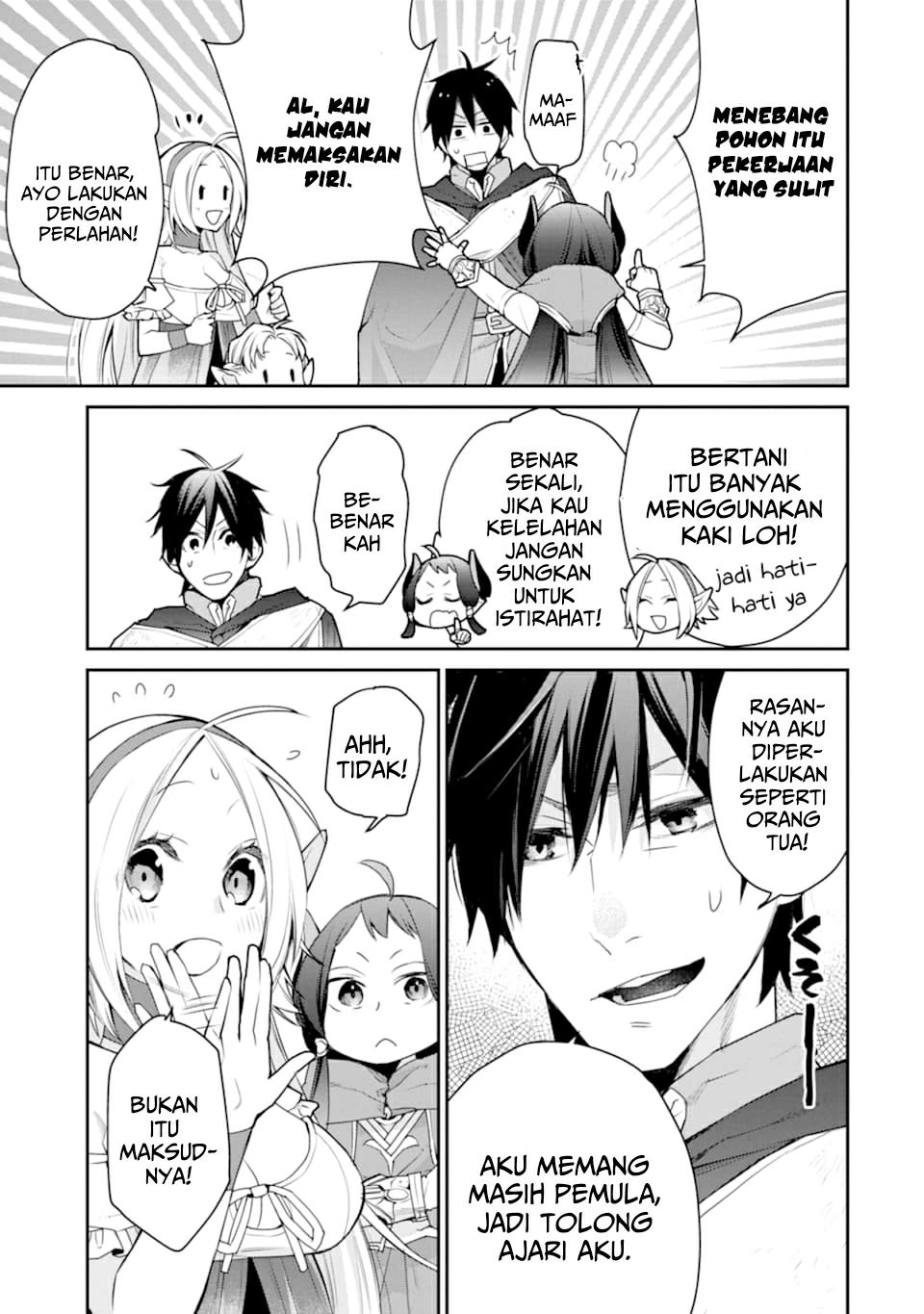 Saikyou no Madoshi. Hisa ni Ya wo Ukete Shimatta no de Inaka no Eihei ni Naru Chapter 21 Gambar 22