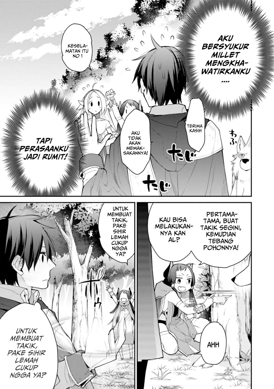 Saikyou no Madoshi. Hisa ni Ya wo Ukete Shimatta no de Inaka no Eihei ni Naru Chapter 21 Gambar 24