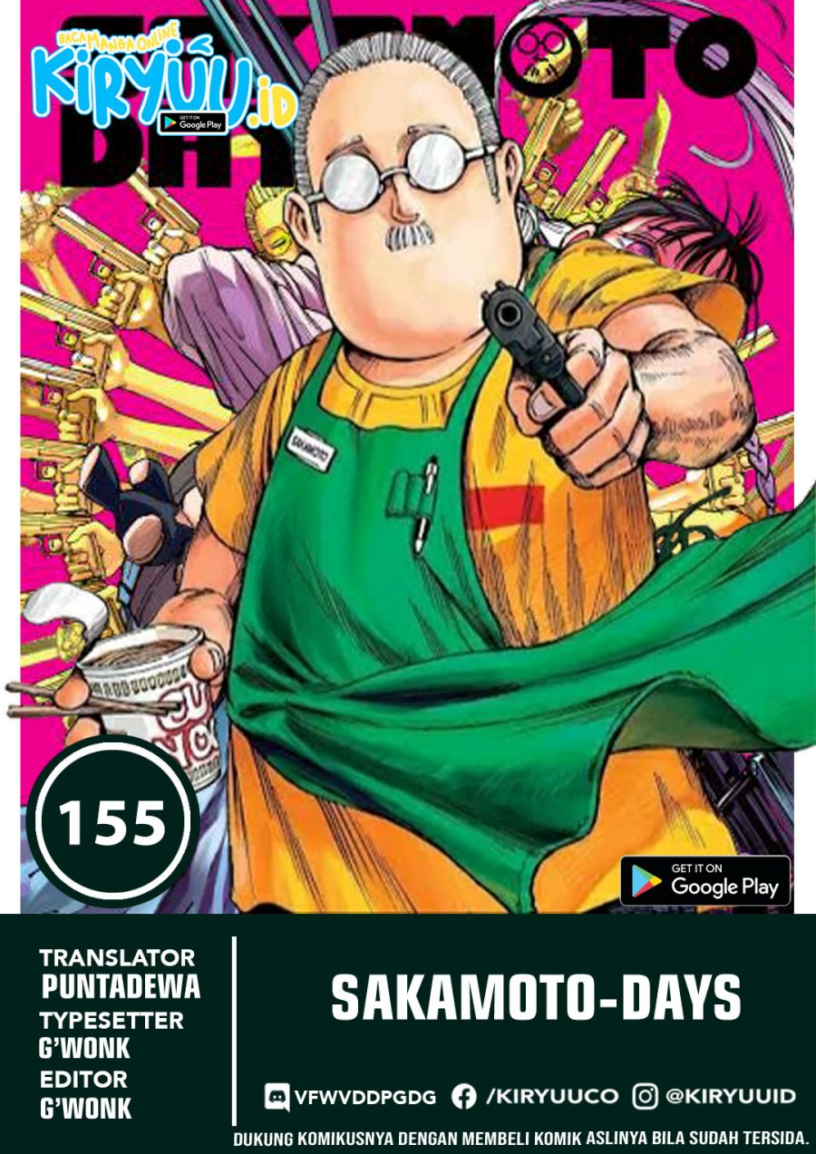 Sakamoto Days Chapter 155 Gambar 1